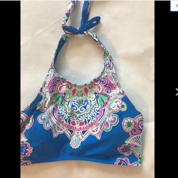 NEW 2PC La Blanca 'Lost Coast' High Neck Halter Top + Bikini Bottom [SZ 6 ] #C98 - Picture 7 of 13